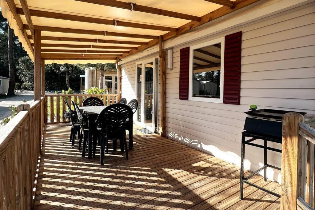 Mobilhome Grand Confort 6 Couchages Cap Ferret Lège-Cap-Ferret المظهر الخارجي الصورة